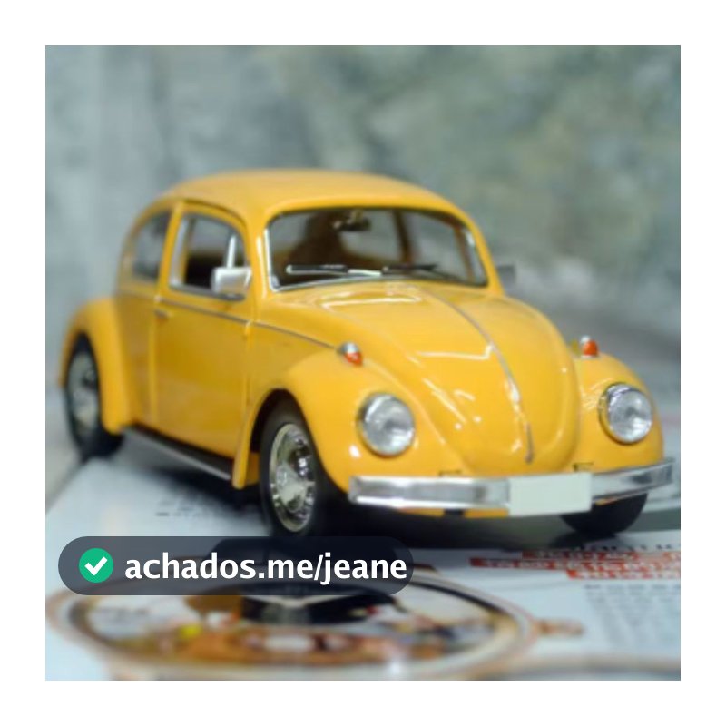 Miniatura Fusquinha Fusca Carrinho de Ferro Fricção Abre Porta Brinquedos de Menino 6 Anos