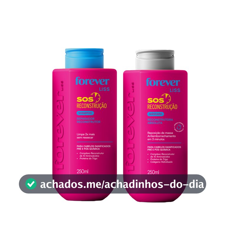 Kit Especial SOS Reconstrução Forever Liss
