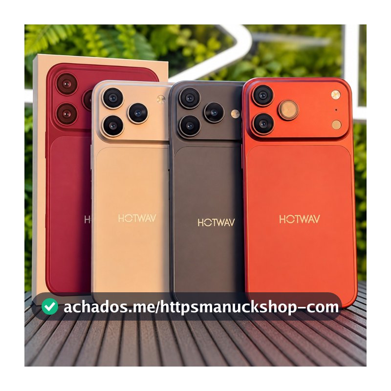Celular Smartphone HOTWAV A17 | A18 Pro Max Dual SIM Tela 6,75" Bateria 5160mAh Original Lacrado