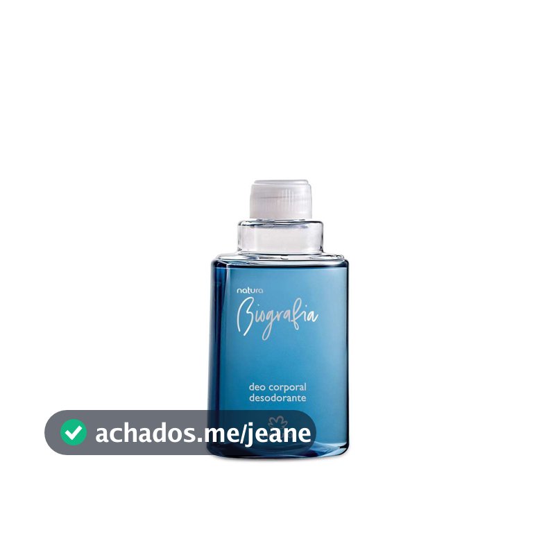 Biografia Masc Desodorante Corporal Refil 100Ml - Natura