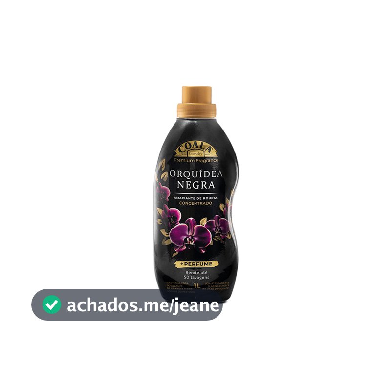 Amaciante de Roupas Concentrado Coala Laundry - Orquídea Negra 1L