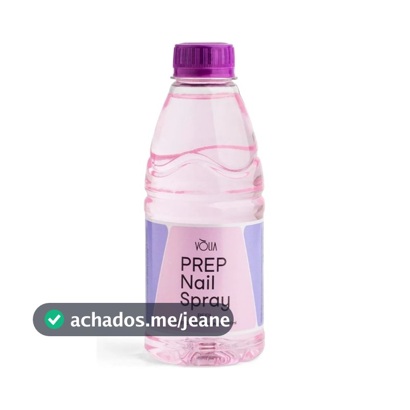 Refil Prep Higienizador Nail Spray 310ml - Volia