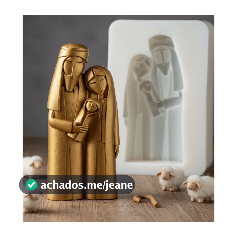 SAGRADA FAMILIA - MOLDE DE SILICONE PARA VELAS, BISCUIT, CONFEITARIA