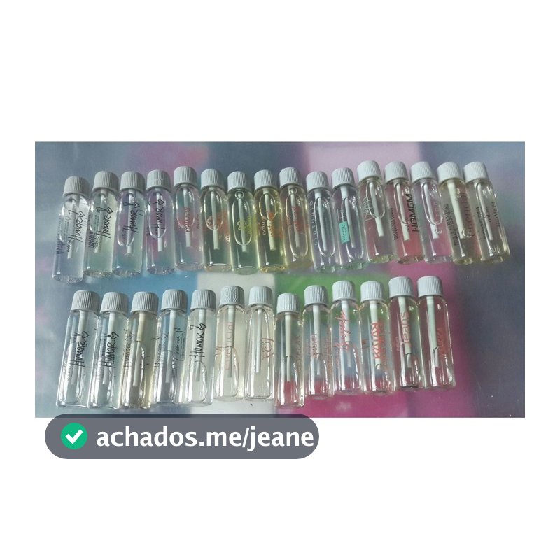 PERFUMES DE 1 ML - NATURA, AVON, O BOTICÁRIO