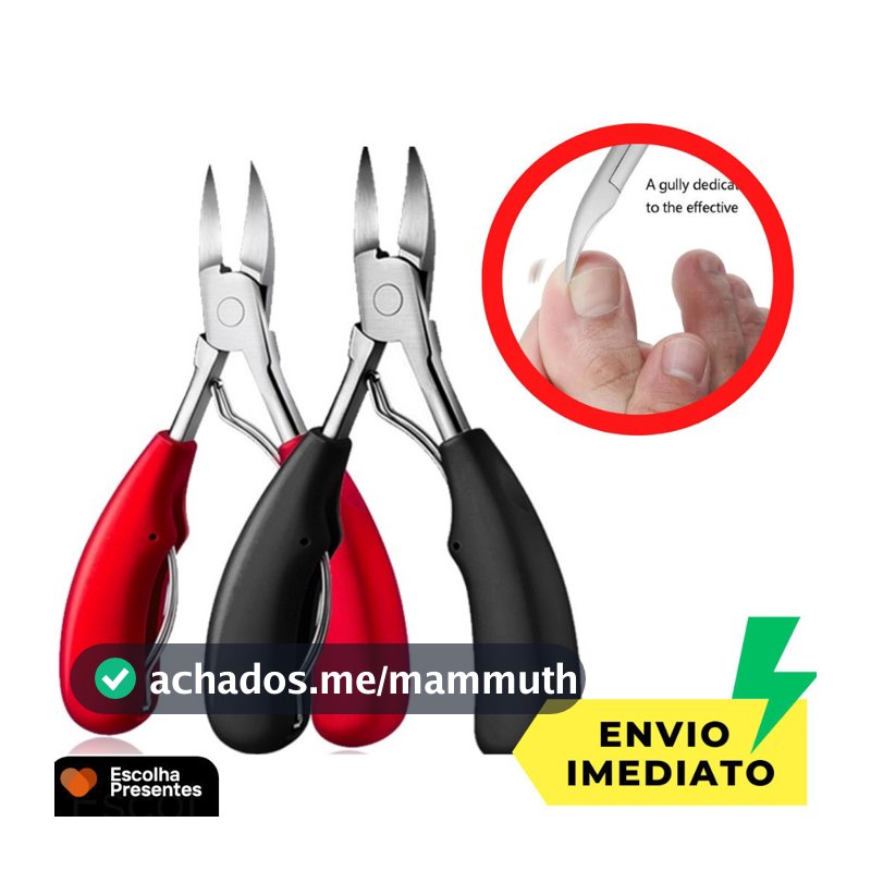 Grande Alicate cortador de unhas / Manicure Pedicure Desencravador de Unha Grossa Encravada
