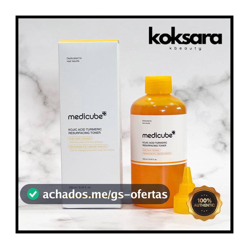 Medicube Kojic Acid Turmeric Resurfacing Toner 250ml