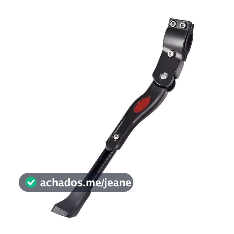 Descanso Lateral Pezinho Alumínio De Descanso Para Bike Bicicleta Regulavel Emborrachado Com Apoio Aluminio Mtb Speed
