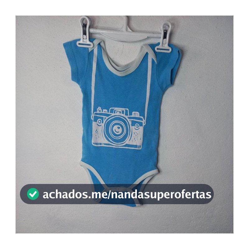 body para bebê  usado