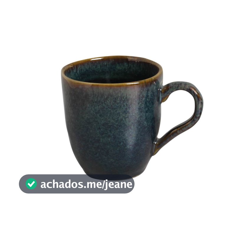 Conjunto com 4 Canecas Orgânico Oceano 273ml