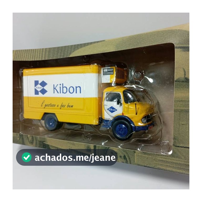 Caminhão Kibon Mercedes Benz 1113 Ed 01 - 1:43 Die Cast