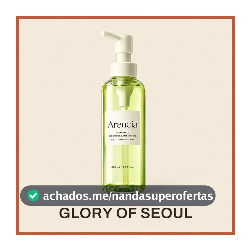 [Recondicionado] Óleo De Limpeza ARENCIA Pore Melt Mochi 200ml