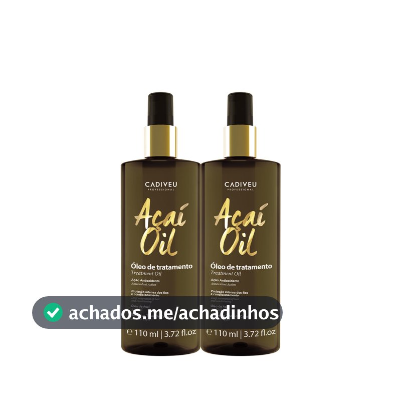 Kit Cadiveu Professional Açaí Oil 110 Extra (2 unidades)