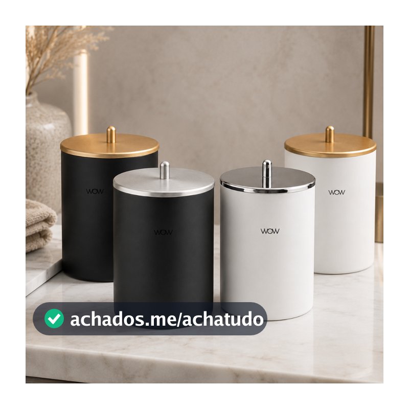 Lixeira de Cozinha Escritório Banheiro 5L com Tampa