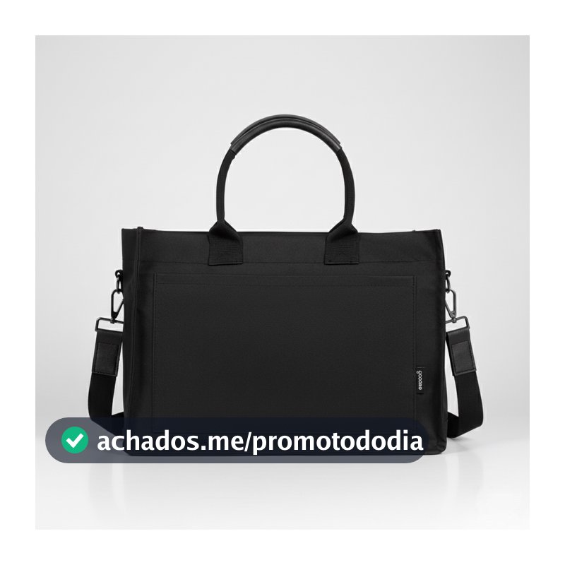 Bolsa Feminina Tote Mini Gocase com Porta-Notebook, Estilo Minimalista, Perfeita para Viagem, Faculdade e Escritório