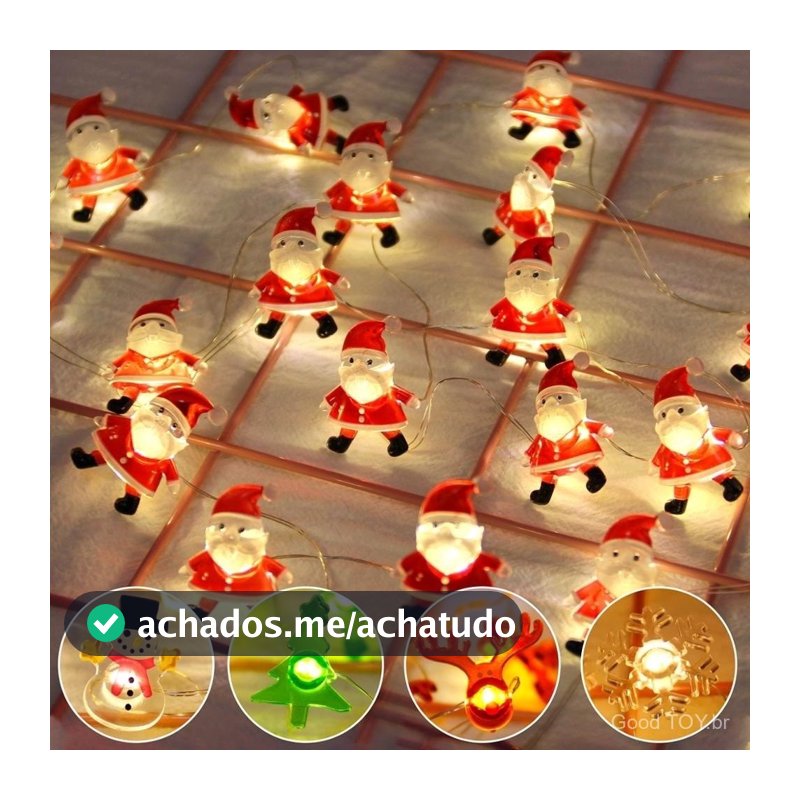 Adicionar à lista de desejos Luzes de Natal LED do Papai Noel/Luz noturna de árvore de floco de neve/Decoração familiar