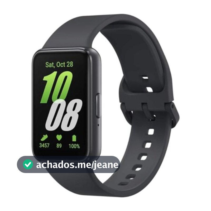 Smartwatch Samsung Galaxy FIT3 SM-R390 Display 1.6" Grafite