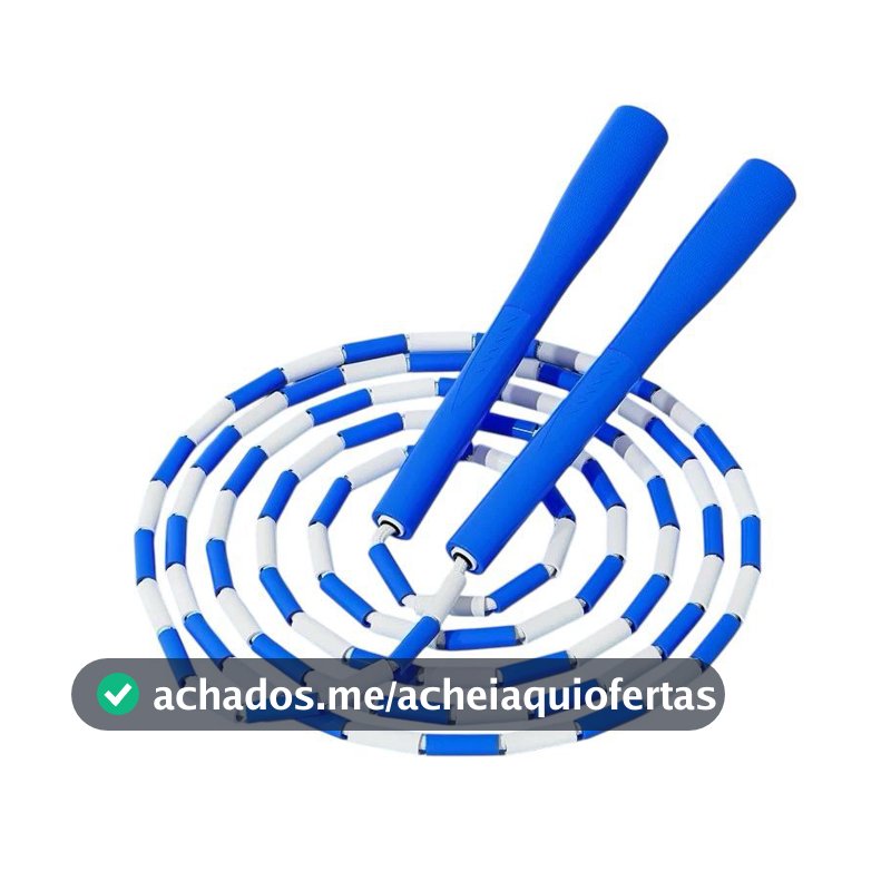 Corda Pular Segmentada Crossover Rope Freestyle Ajustável