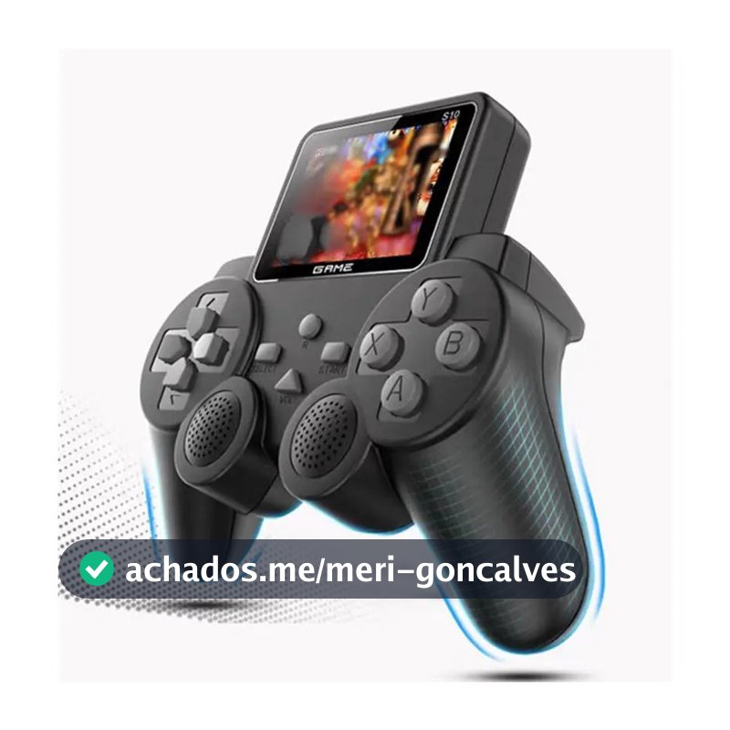 Vídeo Game 520 Em 1 Games Retro - Console Com 520 Jogos - GamePad-S10