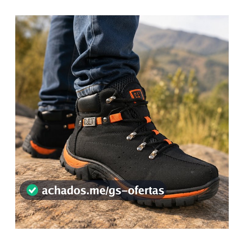 Bota Masculina Caterpillar Coturno Bota Adventure Oferta