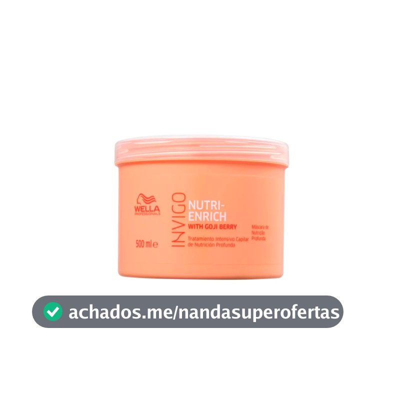 Máscara Invigo Nutri-Enrich 500ml - Wella Professionals