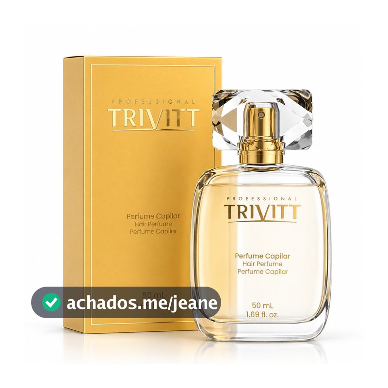 Perfume Capilar Trivitt Fragrância Perfumada Para Cabelo