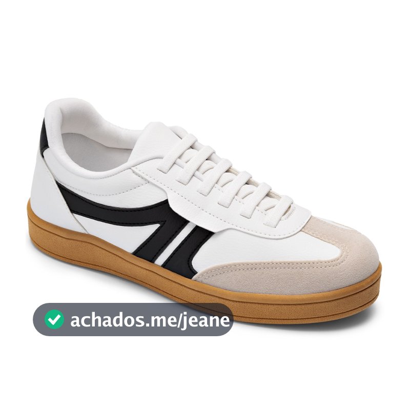 Tênis Feminino Lumiss Casual Confortável Blogueira Elástico