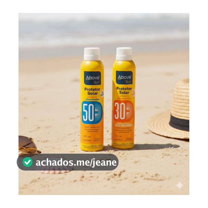 Protetor Solar Fps 15/30/50 Spray 180ml Above Sun