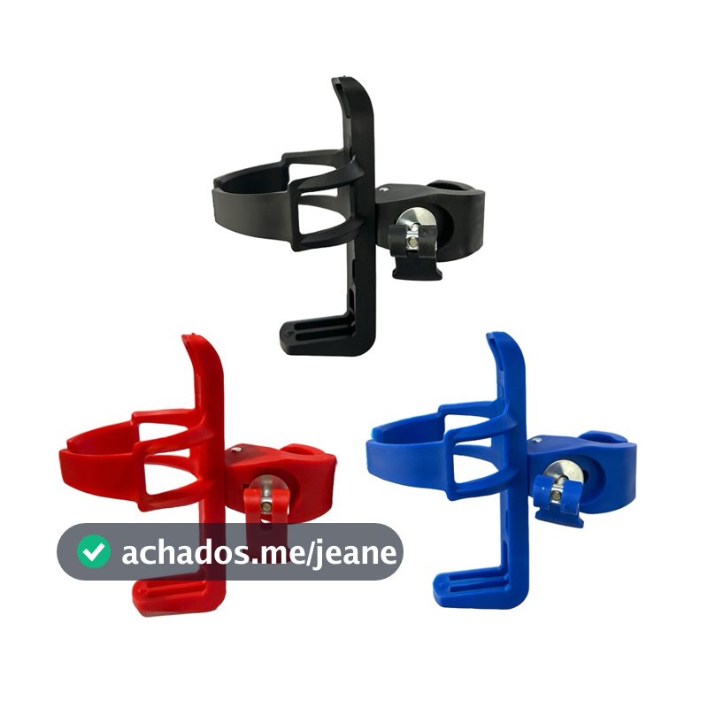 Suporte Porta Garrafa Bike NIPARTE Caramanhola/Squeeze De Agua Bicicleta 360 Graus