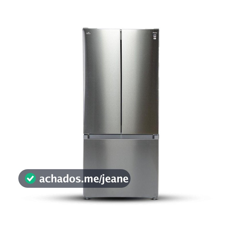 Geladeira Philco French Door Frost Free Inverter 523L PRF53A Inox 220V