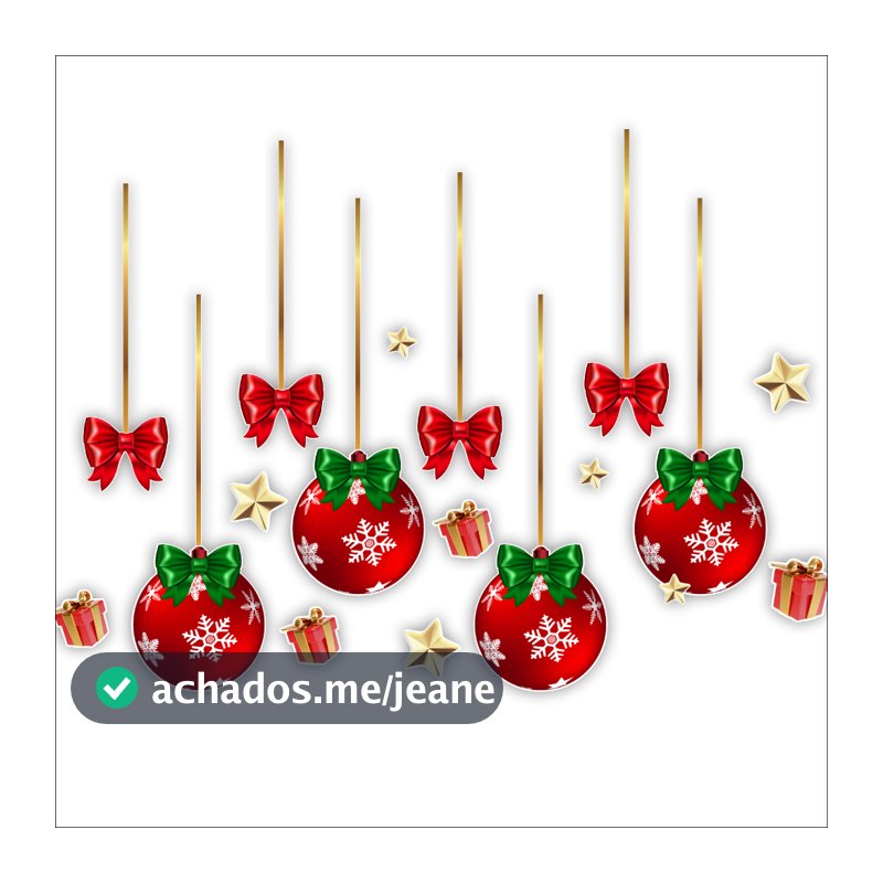 Adesivo de Natal para Vitrine Loja — Bolas, Laços e Estrelas Decorativas | Impreshow