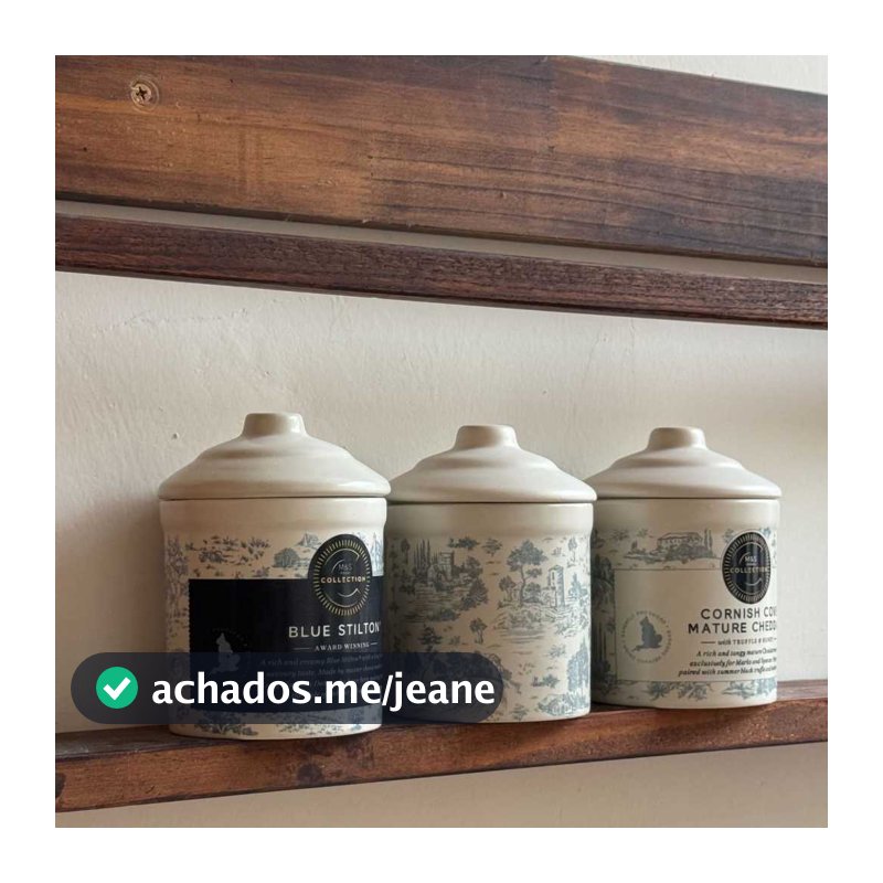 Porta Requeijão Porta Condimentos Porcelana Cerâmica  Branca Com Estampa Estilo Inglês Vintage Retro Com Tampa