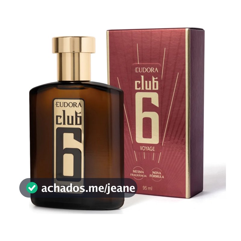Eudora Club 6 Voyage Deo-colônia Masculino