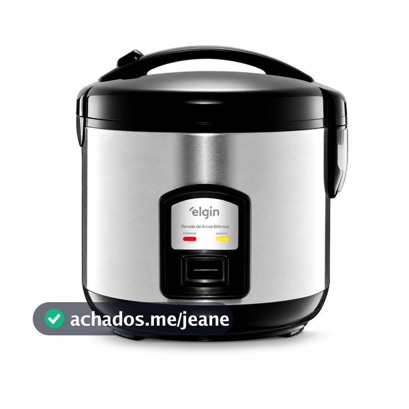 Panela Arroz Elétrica Elgin Gran Rizzo Inox 1,8 Litros 127V