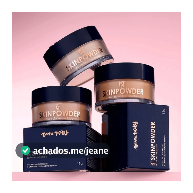 BT SkinPowder Pó Solto Bruna Tavares 15gr