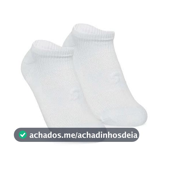 Meia Selene Esportiva Feminina Sapatilha Branca ou Preta Conforto Corrida Academia Esporte 34 ao 39