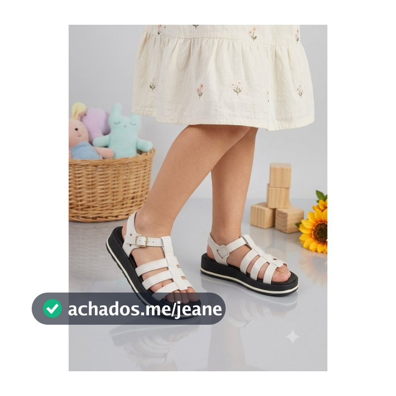 SANDALIA CONECTADA INFANTIL FLOX ESCOLAR