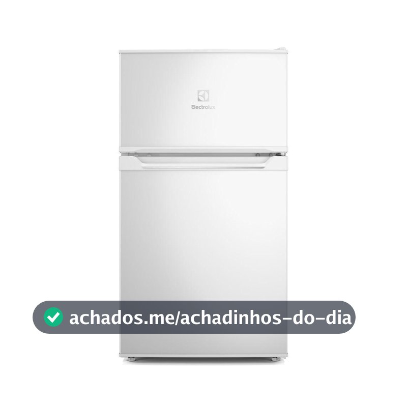 Mini Geladeira 83L Inverter Bivolt Duplex Branca (EMD1W)