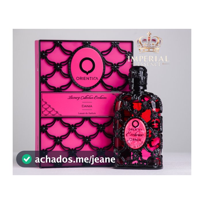 Perfume Árabe Dania Feminino Premium Orientiica 30 ML Exclusividade Perfume de Nicho Alta Fixação Frutado Floral