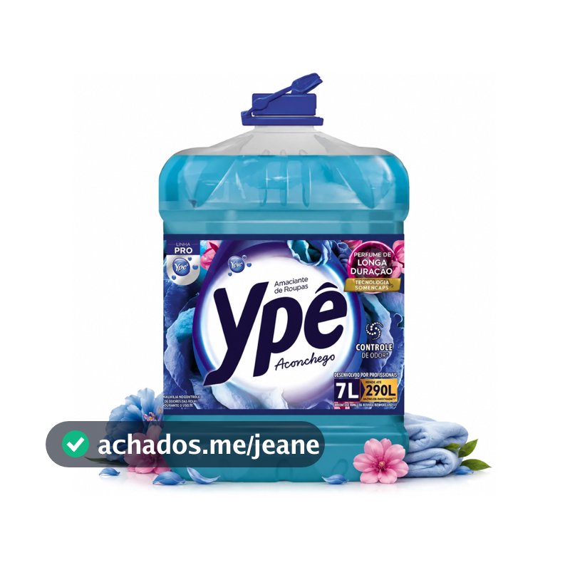 Amaciante Aconchego Ultra Linha Pro Ypê 7 Litros Roupas e Tecidos Original