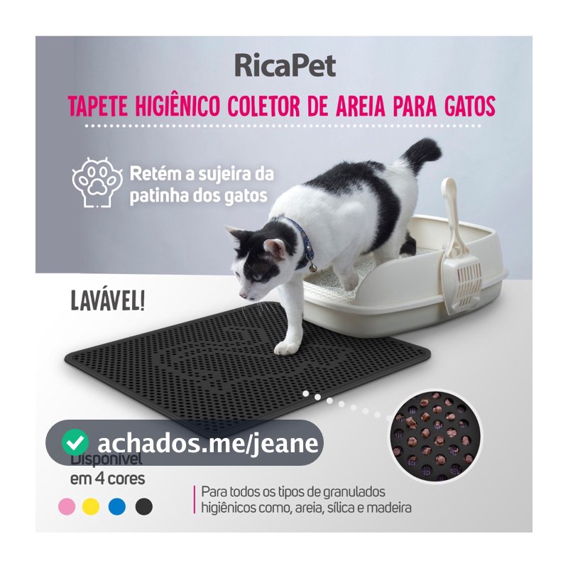 Tapete Limpa Patas P/gatos - Pet