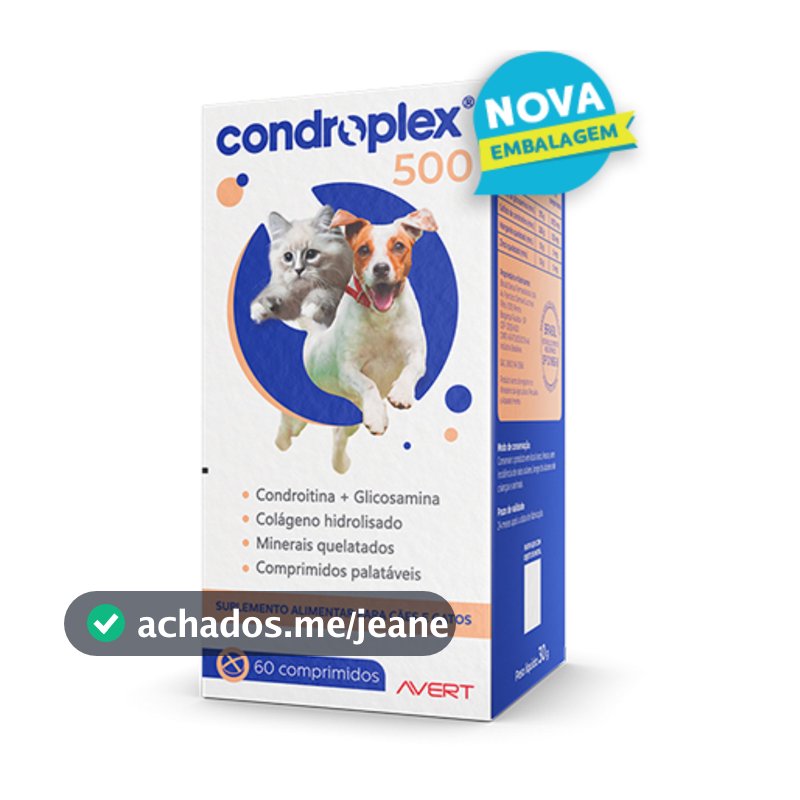CONDROPLEX 500 C/ 60 COMPRIMIDOS SUPLEMENTO CONDROITINA