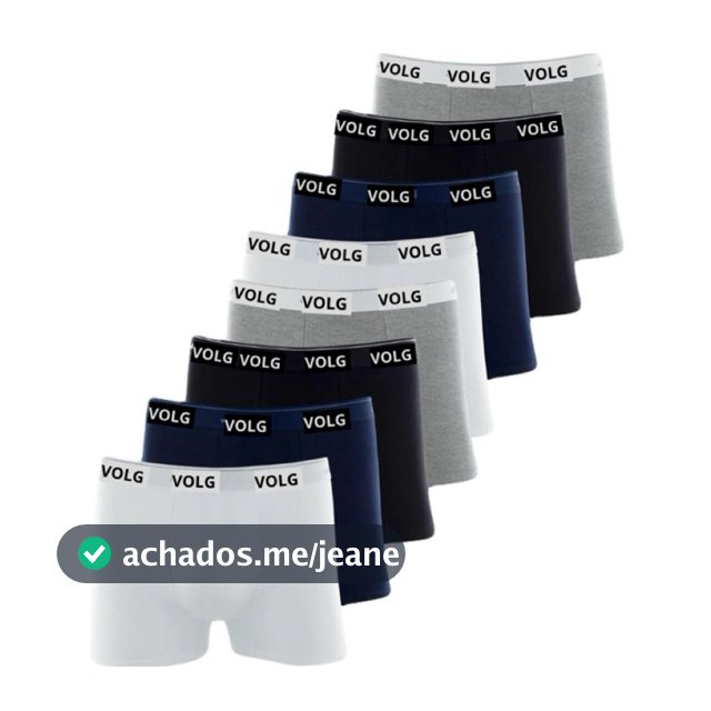 kit com 10 cueca Boxer infantil Cotton menino