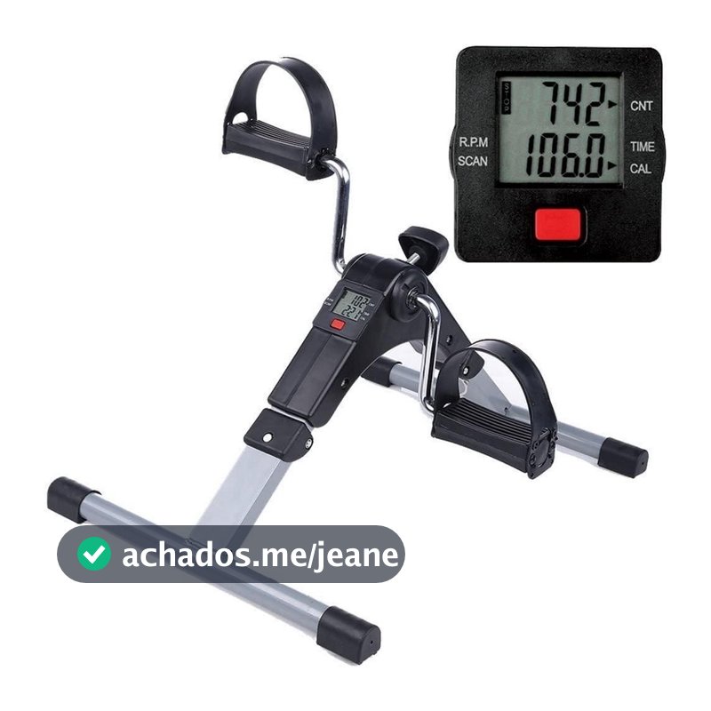 Mini Bike Fisioterapia Portátil Bicicleta Ergométrica