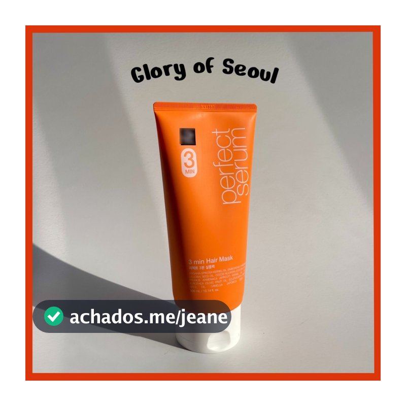 Máscara Capilar De Salão Perfect 3 Min, 300ml