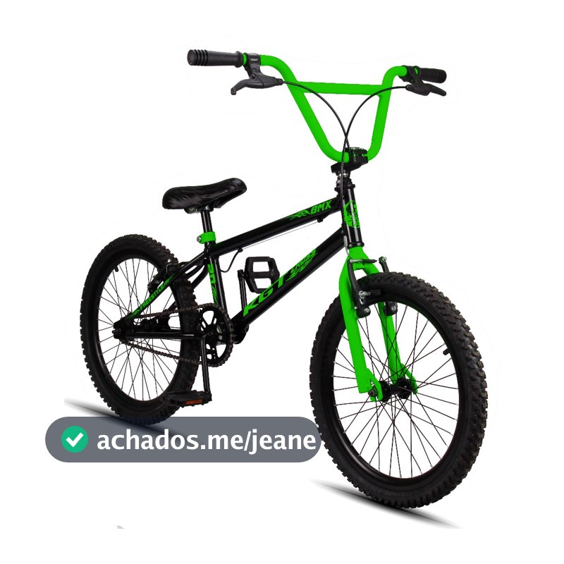 Bicicleta Aro 20 KGT Cross Bmx FreeStyle Infantil Juvenil Aro Aero V-Brake