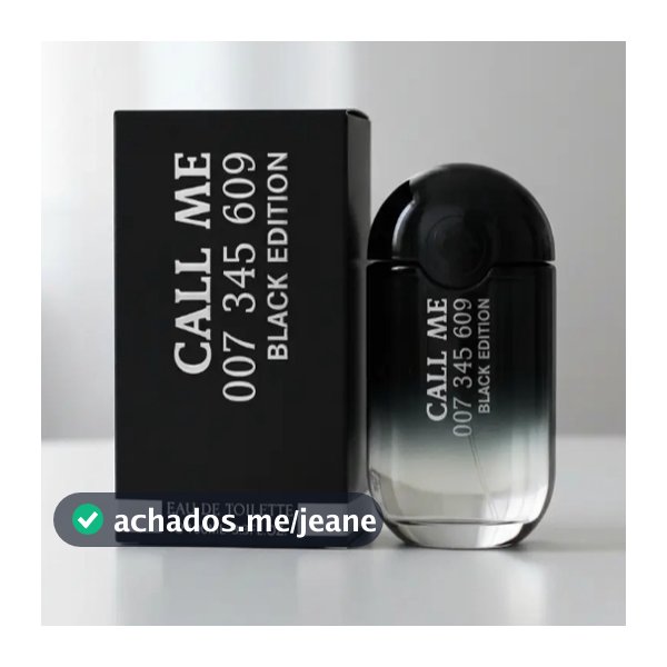 Call Me Black Coscentra Eau de Toilette - Perfume Masculino 100ml