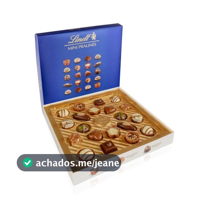 Caixa de Bombons Lindt Mini Pralina 100g