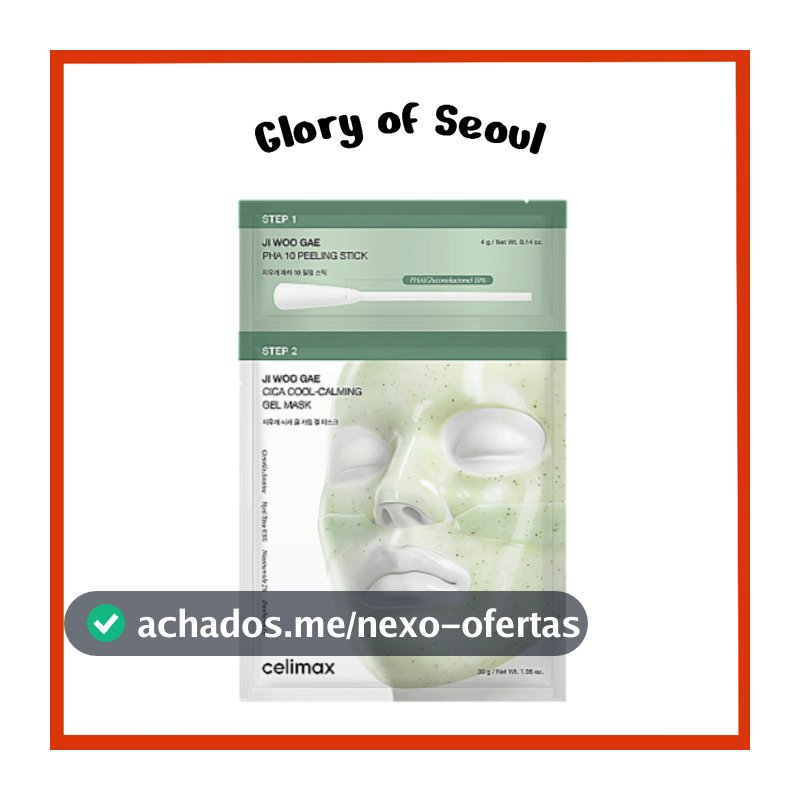 [NEW] CELIMAX Ji Woo Gae Cica Pha Peel 2-Step Gel Mask 2 Options