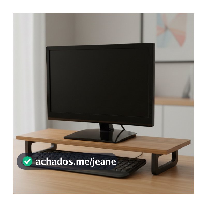 Suporte Base Para Monitor e Notebook Mesa Gamer Escritório