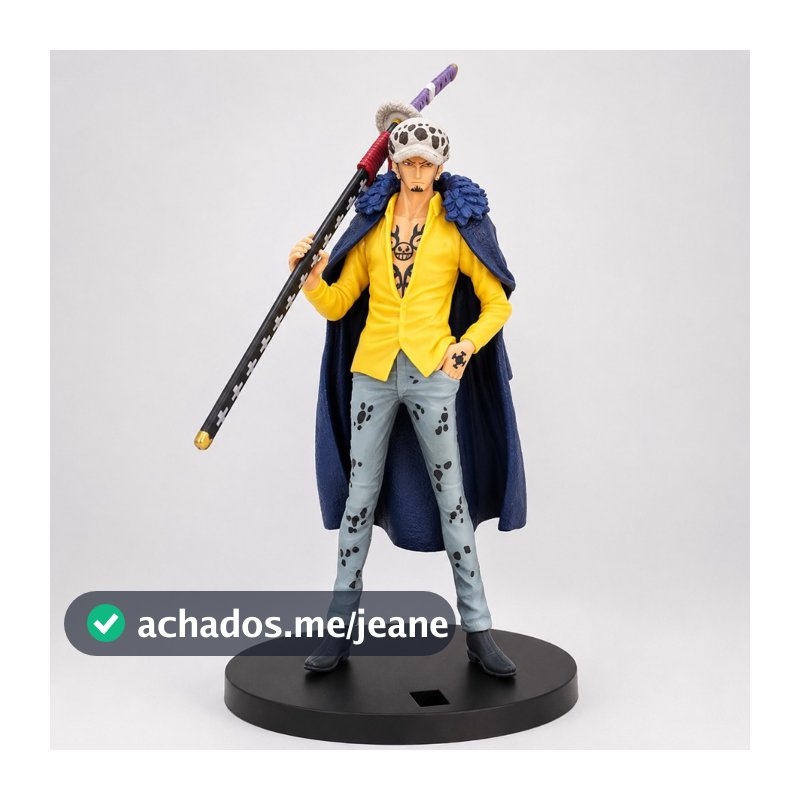 Action Figure ONE Piece Trafalgar LAW Boneco Colecionável PVC 18cm Anime Decorativo
